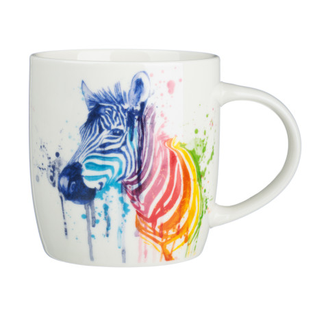 MILLIMI Кружка Сафари, 350мл, фарфор, 4 дизайна