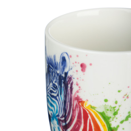 MILLIMI Кружка Сафари, 350мл, фарфор, 4 дизайна