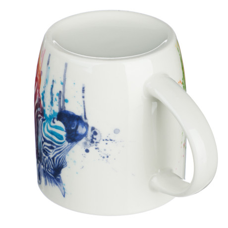 MILLIMI Кружка Сафари, 350мл, фарфор, 4 дизайна