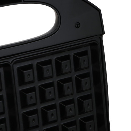 LEBEN Вафельница для бельгийских вафель, 1000 Вт, пластик, нерж. сталь, антипригарное покрытие