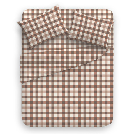 PROVANCE Мосс Комплект постельного белья евро (4 предмета), поплин, 2 дизайна