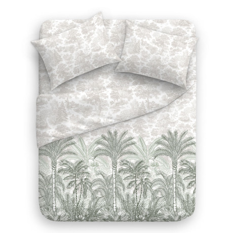 PROVANCE Мосс Комплект постельного белья евро (4 предмета), поплин, 2 дизайна