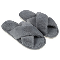 Обувь домашняя женская, размер 38-39, цвет серый, #16