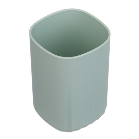 Стакан для ванной комнаты тм VETTA Сидней, пластик, PP, оливковый 7x10см