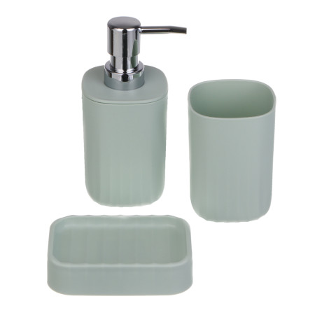 Стакан для ванной комнаты тм VETTA Сидней, пластик, PP, оливковый 7x10см