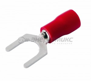 REXANT наконечник вилочный изол. (НВИ - 6.5мм0.5-1.5мм,(SVS1.25-6, VS1.25-6) (100!)08-0114