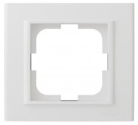 OVIVO Рамка СУ 1 мест. MINA белый, 401-010000-096
