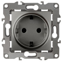 ЭРА 12 мех. роз. СУ 1 мест. 16А без м.лапок, земля, графит, автоклеммы 12-2001-12 3613