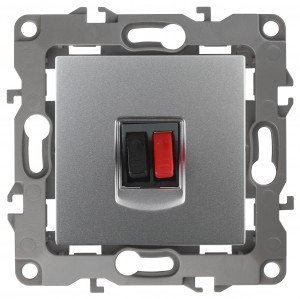 ЭРА 12 мех. роз. СУ аудио, алюминий, 12-3111-03, автоклеммы 3437