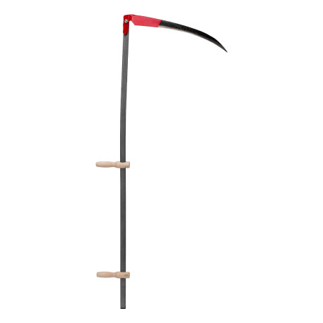 Набор косца "Косарь М" №6, коса "Сайга Люкс" 600 мм, металлическое косовище, Арти,