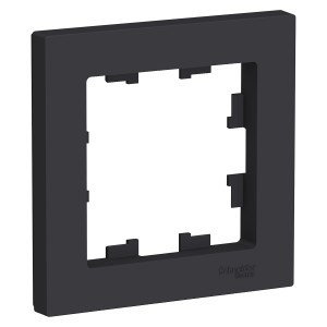 Systeme Electric AtlasDesign рамка СУ 1 мест. карбон ATN001001 (20!)