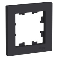 Systeme Electric AtlasDesign рамка СУ 1 мест. карбон ATN001001 (20!)