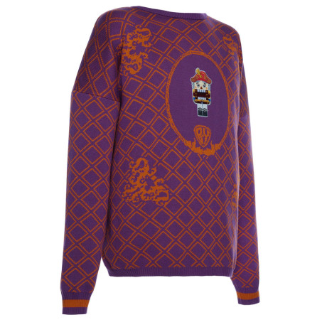 Свитер "Nutcracker", фиолетовый, унисекс, разм. XL