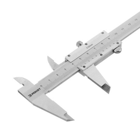 РОКОТ Штангенциркуль стальной 150мм, ШЦ-I-150-0,02-1
