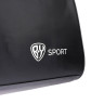 Сумка спортивная тм BY SPORT, 48x28x22см, полиэстер 420D, ПВХ, цвет черный