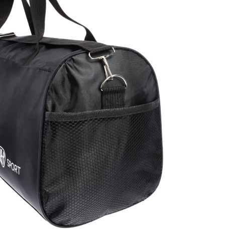 Сумка спортивная тм BY SPORT, 48x28x22см, полиэстер 420D, ПВХ, цвет черный