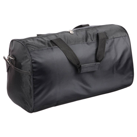 Сумка спортивная тм BY SPORT, 48x28x22см, полиэстер 420D, ПВХ, цвет черный