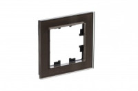 Systeme Electric AtlasDesign Nature рамка СУ 1 мест. стекло мокко ATN320601 (3!)