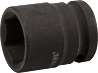 Торц головка KRAFTOOL &quot;INDUSTRIE QUALITAT&quot; удар (1/2&quot;), FLANK, Cr-Mo, фосфатирован, 22мм zu27940-22