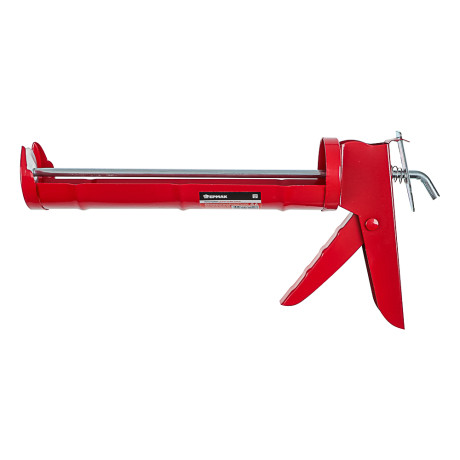 ЕРМАК/HEADMAN Пистолет для герметика с мет. фиксатором 225мм полук