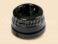 МЕЗОНИНЪ роз. ОУ 1 мест. (земля) с рамкой, черный, фарфор GE70301-05