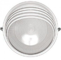 Светильник НПП1307 белый/круг ресничка 60W IP54  IEK