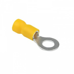 STEKKER Наконечник кольцевой изолир. НКИ 6-6мм2 LD403-606 Желтый (уп.100шт, цена за уп.) 39422