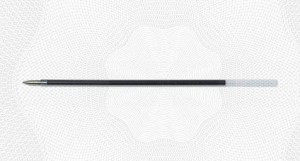 Стержень шарик. 140мм синий