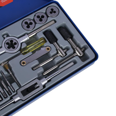 ЕРМАК Набор плашек и метчиков 21шт