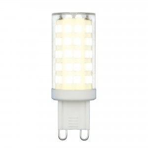 Uniel JCD G9 св/д 9W(720lm 360°) 4000K прозрач. 18x54 LED-JCD-9W/4000K/G9/CL GLZ09TR