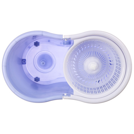 Набор МОП: ведро 9л, швабра, принцип отж. "Юла", пластик