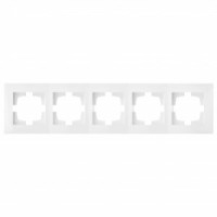 Bylectrica НОВЫЙ СТИЛЬ Рамка СУ 5 мест. белый (ЮЛИГ.735212.555)