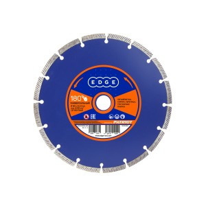 PATRIOT Диск EDGE by алмазный сегментный 180х22,23 универсальный, 811010004