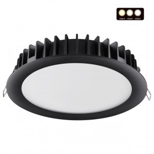 NOVOTECH 358954 SPOT NT22 230 черн. встр. св/д св-к  LED 2K-4K-6K 20W 220V LANTE
