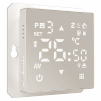 Werkel мех. термостата (терморег) СУ 1 мест. умный сенсорный д/тепл пола (дымчатый) W1151217 a065138