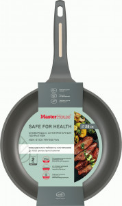 Сковорода Шеф Бенито d=28см литой алюминий/антипригарн.покр, д/всех плит 84103 Master House