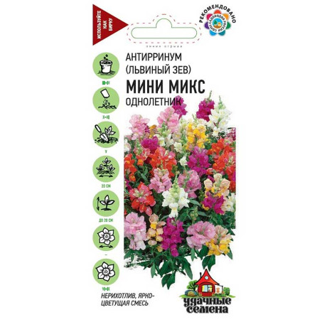 Львиный зев Мини микс Удач сем Гавриш Ц