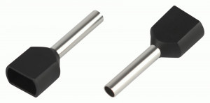 ЭРА наконечник штыревой втулочный изолир. НШВИ(2) 1,5-12 черный (уп. 10шт, цена за уп ) 63321