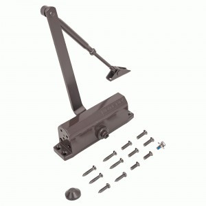 NOTEDO Доводчик дверной  DC-080 BROWN до 80 кг корич. (10)