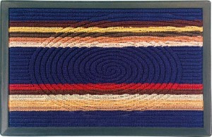 Коврик придверный вл/впит рельеф COMFORT 40*60см,синий,подложка резина,22384/VORTEX