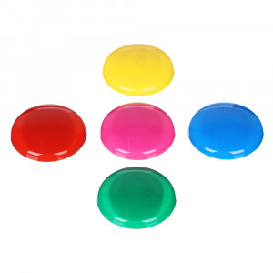 ClipStudio Набор магнитов d3см, 5 шт, ассорти 5 цветов, на блистере