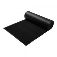 Коврик влаговпитывающий, ребристый “TRIP” 120*1500 см VORTEX, чёрный