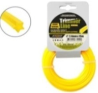 Леска для триммера TrimmerLine ЗВЕЗДА, Ø-2.4мм, 15 метров