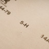 Шкурка на тканевой основе, зернистость № 5, 800 мм х 30 м, "БАЗ"