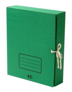 Папка Короб Архивный Attache,с завязками 75 мм,в ассортименте 142055