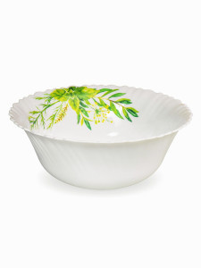 Салатник СВЕЖЕСТЬ 22,5см, 1700мл стеклокерамика (кратность 3шт!!!) МФК OLHW-90/K2140