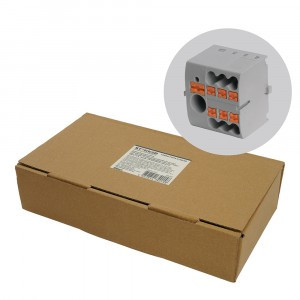 STEKKER Зажим блоч.д/распр.тока нагруз.push-in, 6т,сеч.2,5мм,690V,41А,сер. LD580 PTFIX 6-06/25 49747