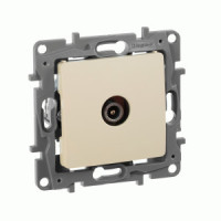 IEK ETIKA Plus мех. роз. TV СУ 1 мест. сл. кость (проходная, RG6, 15dB) 672363