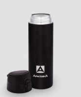 Термокружка Арктика 705-500, 0,5л, текстурный черный, нерж.сталь