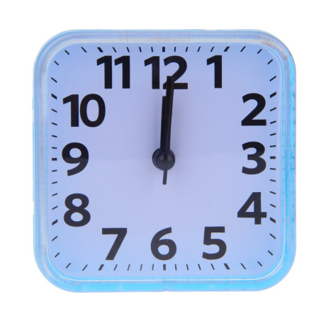 LADECOR CHRONO Будильник, 8,5х8,5х3,5см, 1xAA, пластик, 4 цвета